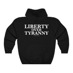 Enraged American - Liberty Over Tyranny- Unisex Heavy Blend™ Hooded Sweatshirt