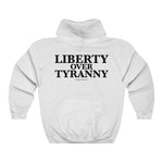 Enraged American - Liberty Over Tyranny- Unisex Heavy Blend™ Hooded Sweatshirt