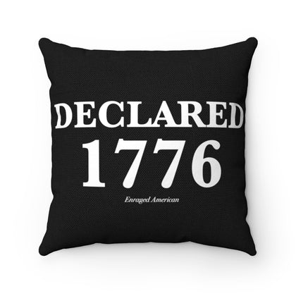 Declared 1776 - Spun Polyester Square Pillow