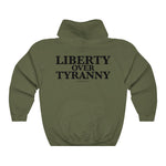 Enraged American - Liberty Over Tyranny- Unisex Heavy Blend™ Hooded Sweatshirt