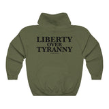 Enraged American - Liberty Over Tyranny- Unisex Heavy Blend™ Hooded Sweatshirt