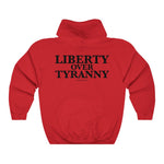 Enraged American - Liberty Over Tyranny- Unisex Heavy Blend™ Hooded Sweatshirt